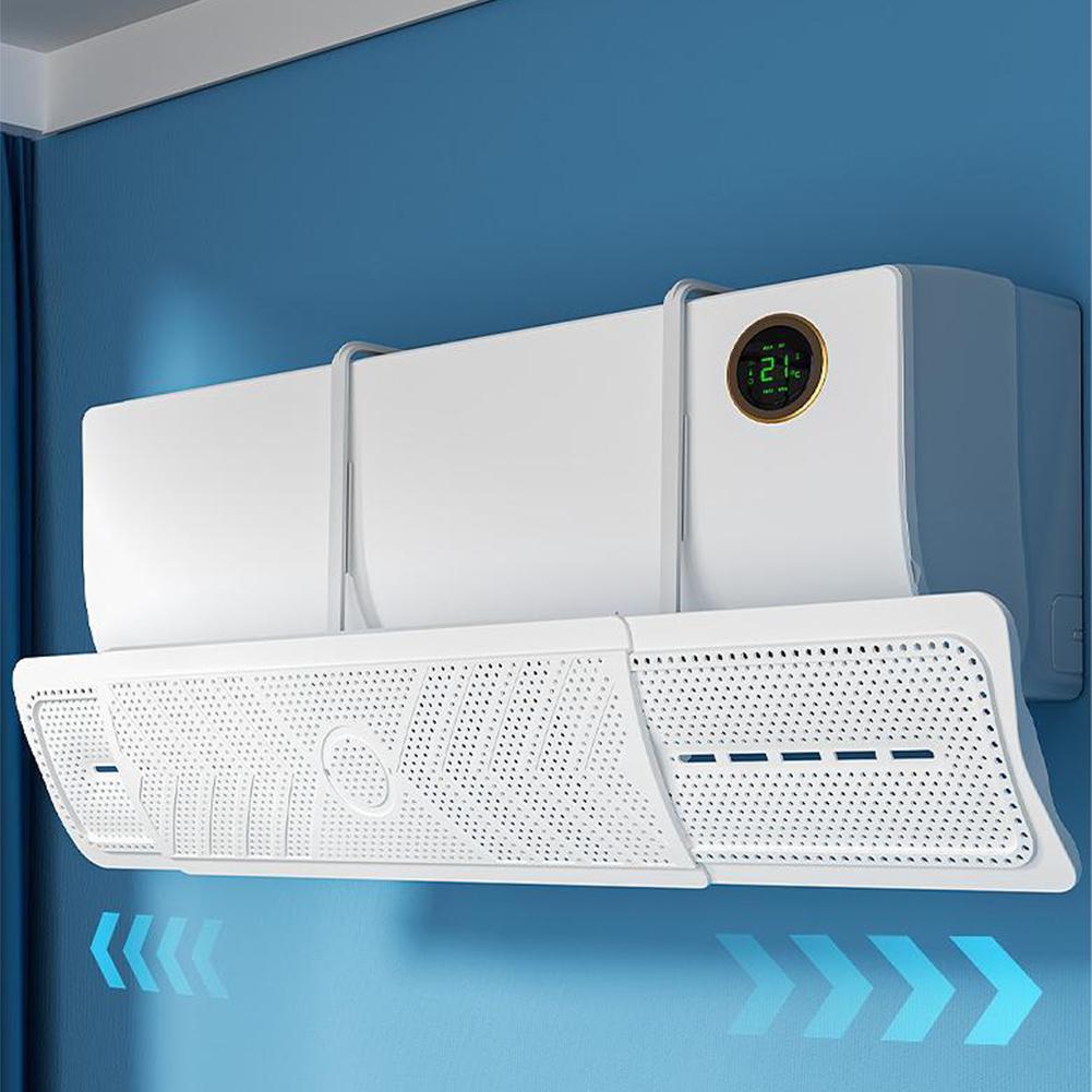 Useful Windproof Baffle Windbreak Dust Cover Air Conditioning Windshield Exhaust Baffle Air Conditioning Baffle