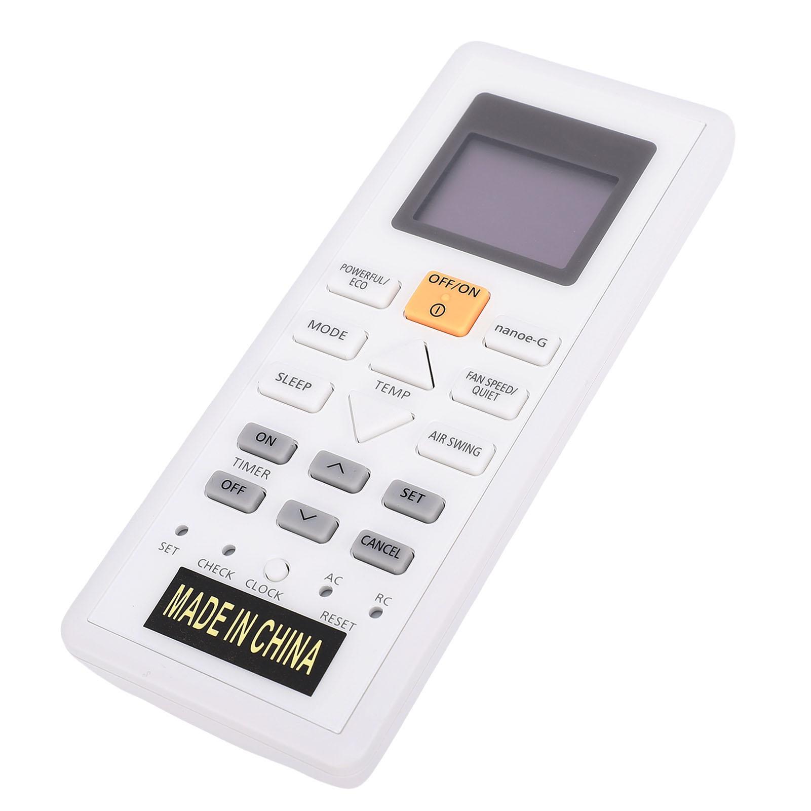 Air Conditioner Remote Control Fit for A75C3826 CS E9PKR CS E12PKR CS E21PKR ABS AC Remote Controller with Bracket