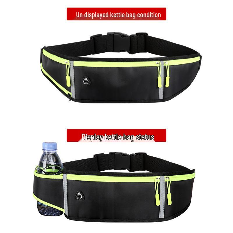 Waterproof Multi-Functional Running Waist Pack with Phone and Water Bottle Compartments