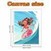 Disney Pearl Painting Moana DIY Pearl Art Painting Pearl Gem Painting Pictures Crafts Special Shape Home Wall Decoration