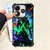 Sword Art Online Kirito Plating Phone Case For Xiaomi Poco X5 X6 X7 X8 Pro Max F8 Ultra F7 M8 M7 M5S Redmi 15C 15 14C 13C 13 X3