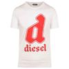 Diesel Unisex Adult Lowercase D Large Logo T-Shirt