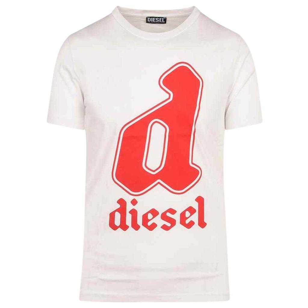 Diesel Unisex Adult Lowercase D Large Logo T-Shirt
