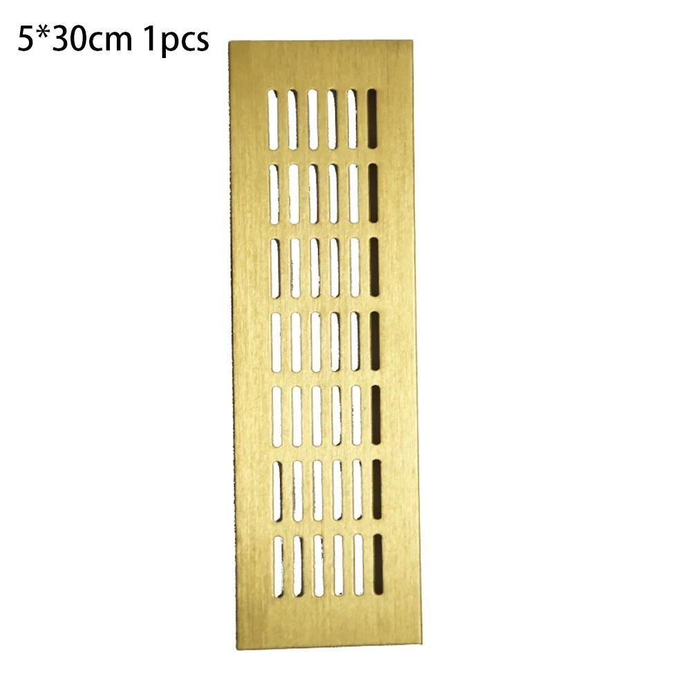 Air Vent Rectangular Grid Vents Aluminum Alloy Decorative Covers Drawers Aluminum Alloy Grille