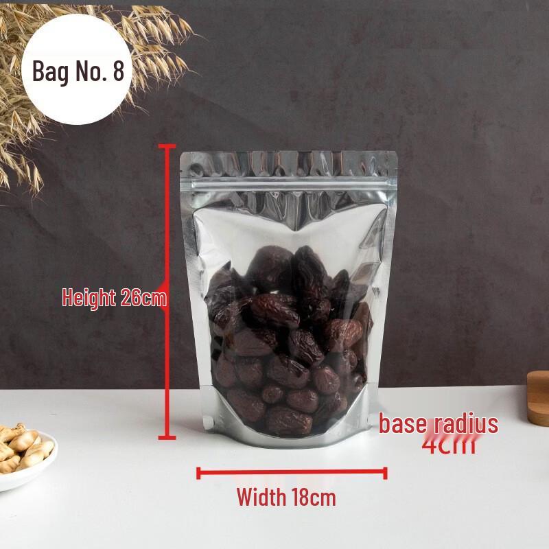 Xihe Semi-Transparent Aluminized Moisture-Proof Packaging Pouches