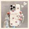 Ins Bow Is Suitable for Apple 17promax Mobile Phone Case Iphone16 Light Luxury 15 High Value Girls 14/13