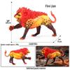Realistic Solid Heart Unicorn Pegasus Toy Ornament