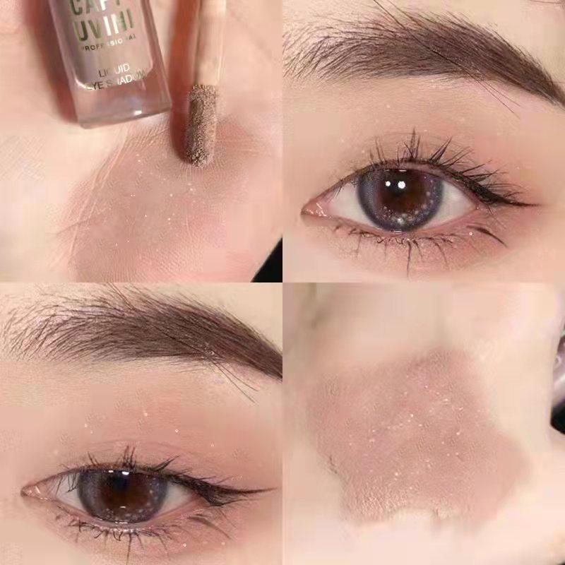 Cappuvini Temperament Mist Liquid Matte Eyeshadow - High Value, Long-Lasting, Single Shade, Cowboy Finish