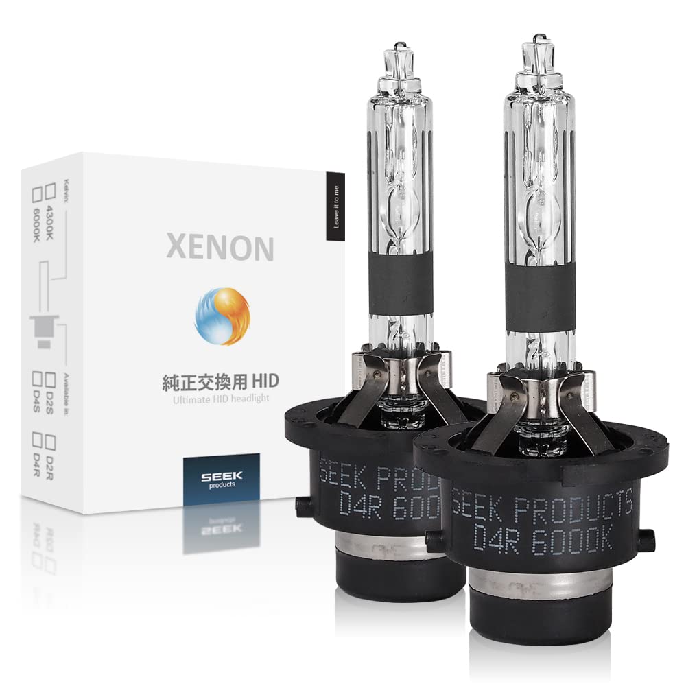

SEEK products HID bulb D4R 6000K Specially designed Vehicle inspection белый