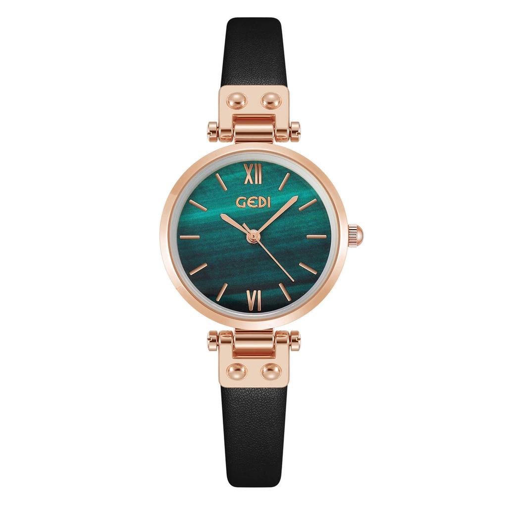 Literary And Artistic Style Female Student Watch Fine Strap Exquisite Small Dial Women'S Waterproof Watch