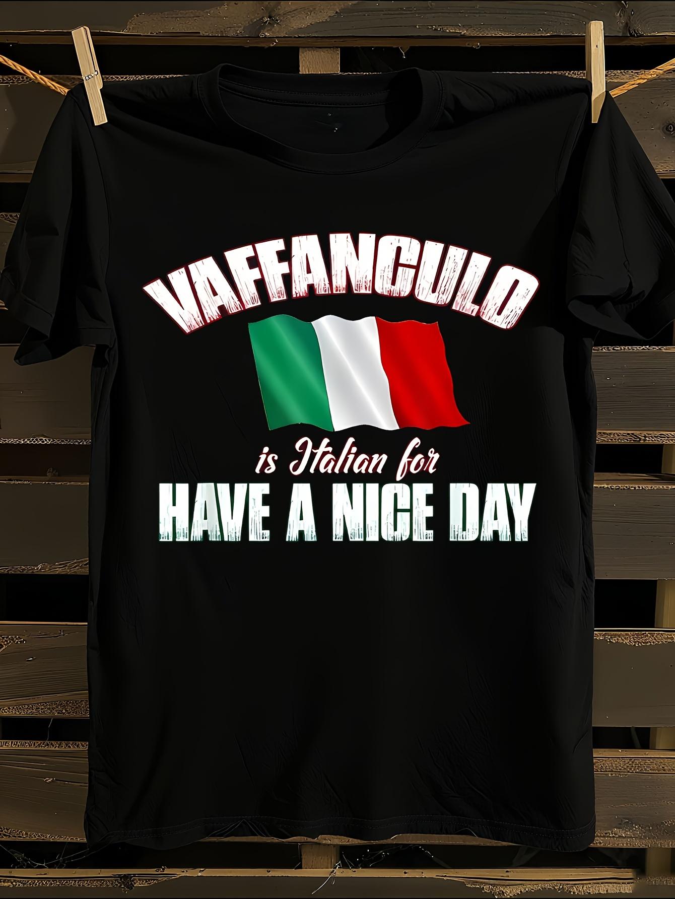 Funny Italian Slang Tshirt XL
