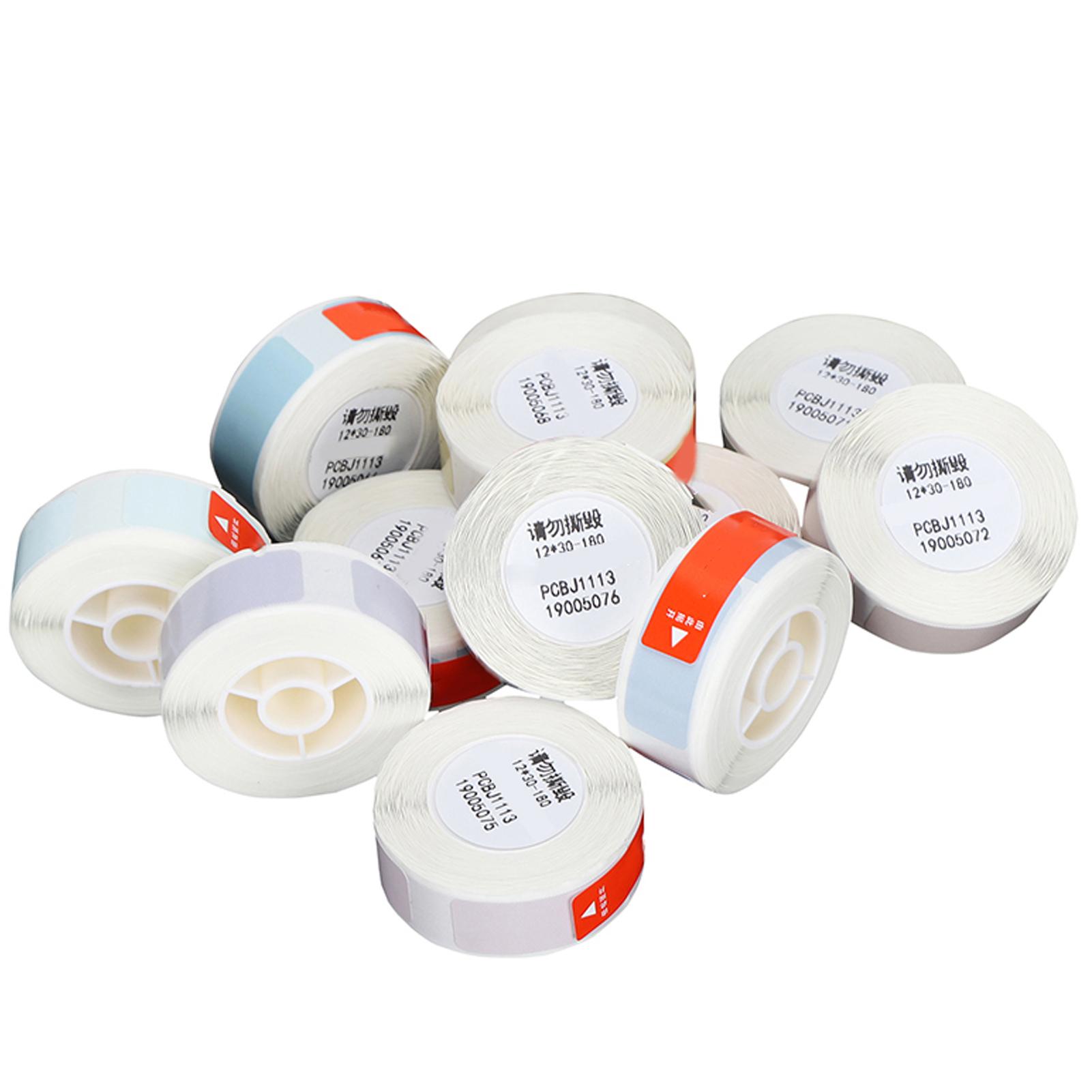 

12 шт. этикеточная бумага самоклеящаяся водонепроницаемая термонаклейка кодирующая машина цена печать маркер весна