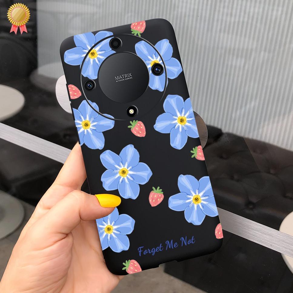 Luxury Case For Honor X9a Soft TPU Capa COOL New Cute Animal Painted Back Coque For Honor X9a X8A X7A 9XA 8XA 7XA  Bumper Bags