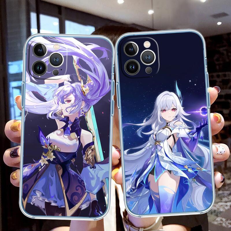 BF65 Genshin Impact Phone Case for Motorola Moto Edge 20 30 40 50 S30 Fusion Ultra Pro Neo Lite + G200 G23