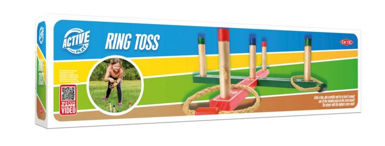Tactic active play outdoor game throwing rings