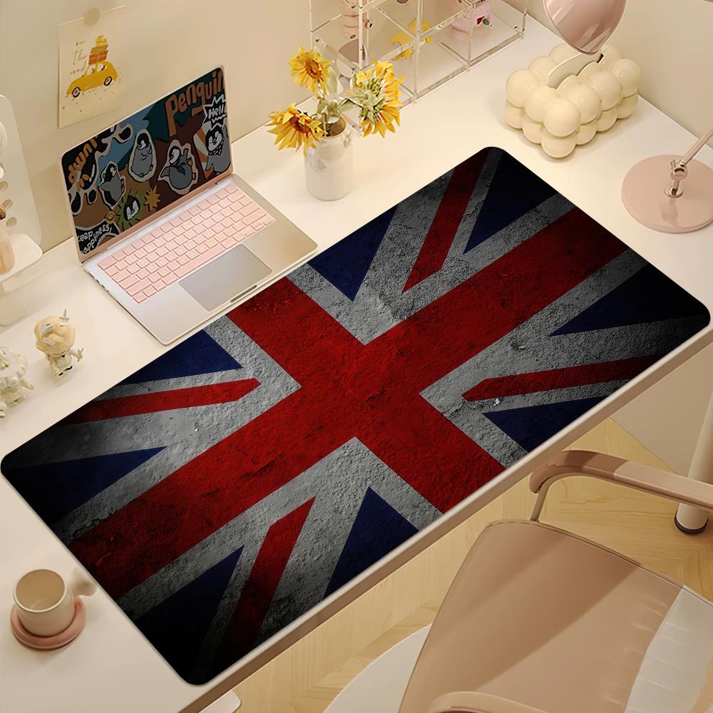 UUK EEngland Flag Union JJack Mouse Pad Desk Mat Large Nonslip Antifray Keyboard Ergonomic Office Rubber PC Home Custom