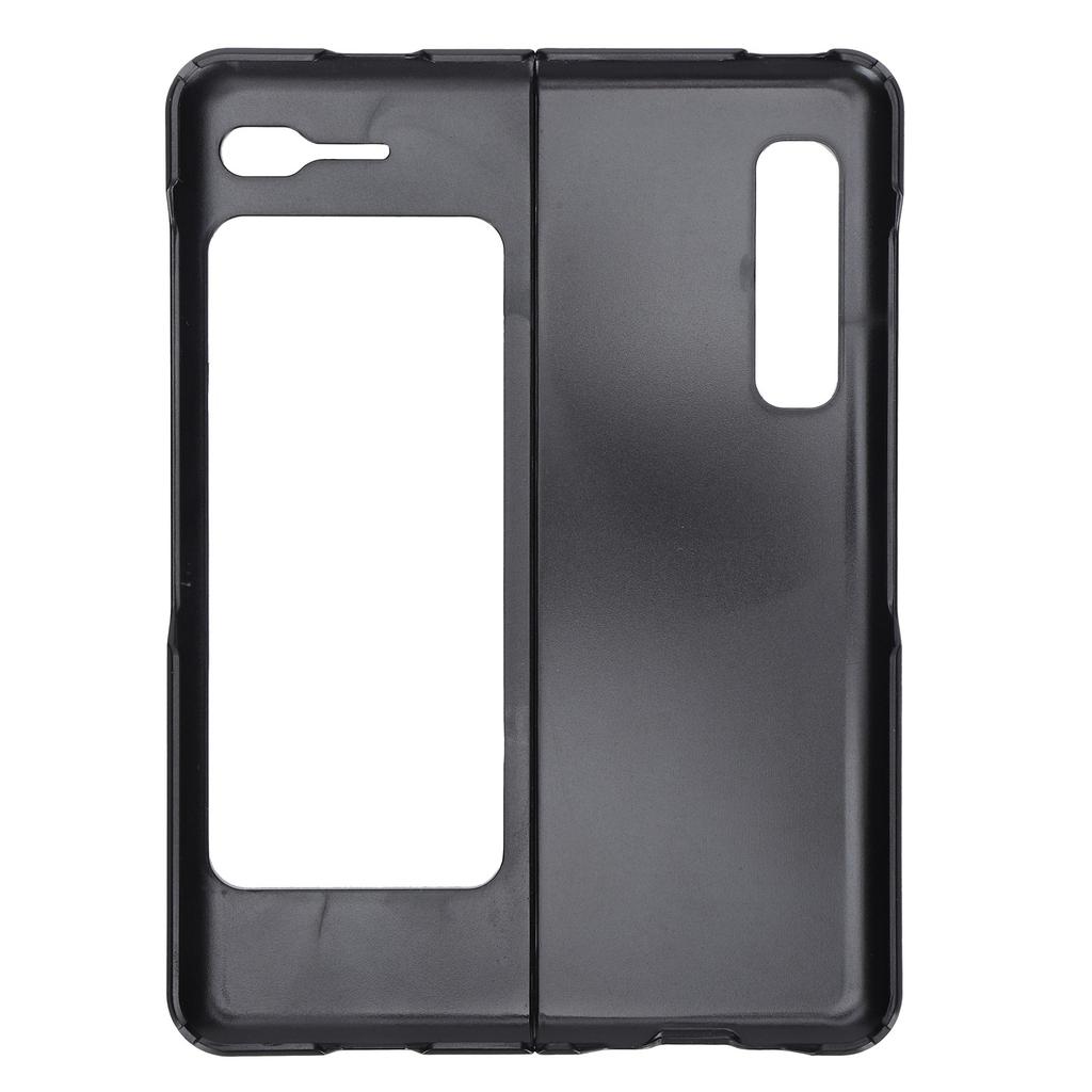 Mobile Phone Leather Case AllInclusive AntiFall Protective Cover for Fold 1 W20(Black )