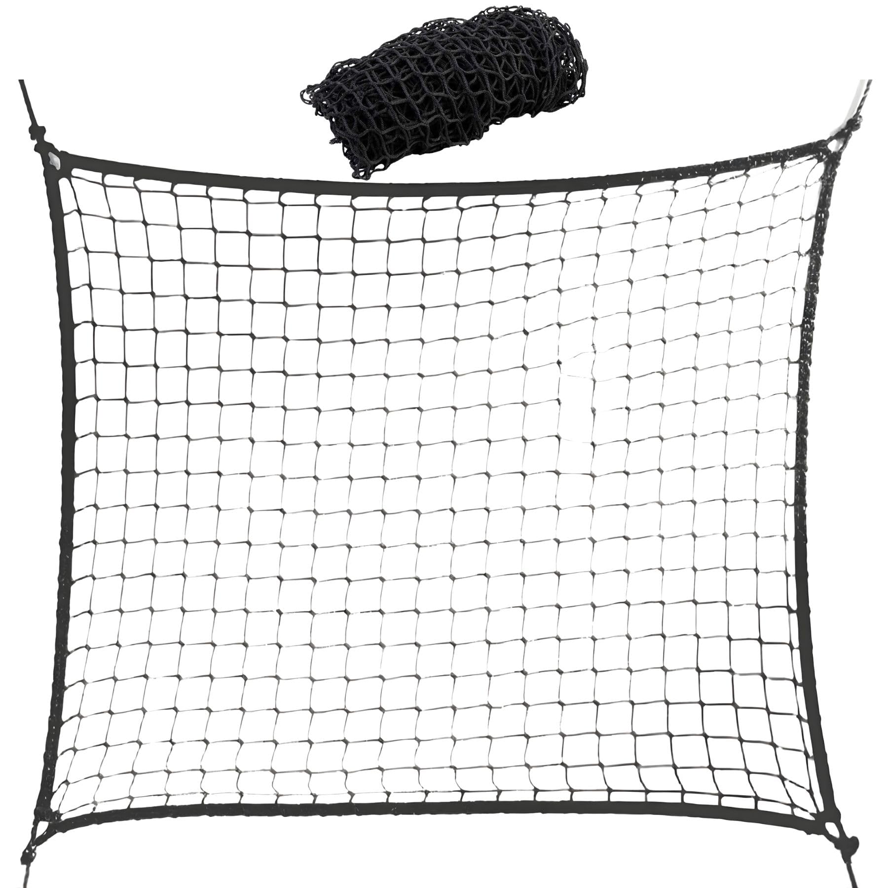 Gavit Golf Net, Golf Practice Net, Ball Protection Net, Safety Net, 2m x 2m, Practice Use, Foldable, Storage, Indoor/Outdoor Use, Golf, Baseball, Poly