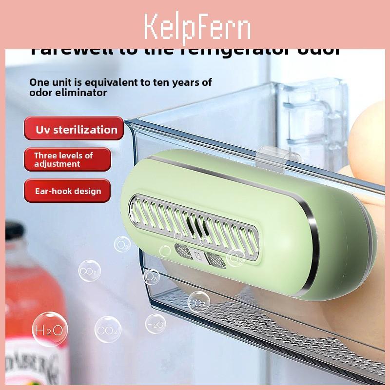 Refrigerator Air Purifier With Uv Sterilization For Home Used In White Finish