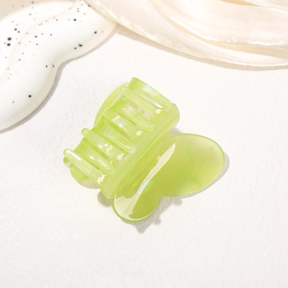 candy color Simulated Butterfly Hair Claws Hair Clip For Women Fashion Hair Accessories