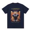 Funny Japanese Gooning Meme Unisexs Unisex Tshirt I Gooned But At What Cost T Shirt Cotton Casual Oversized Short Sleeve Tshirts