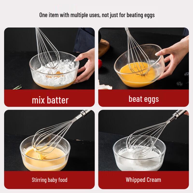 Debo 304 Stainless Steel Manual Whisk
