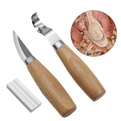 Ahşap Oyma Bıçağı Keski Kanca Bıçağı Oyma Aletleri Ergonomik Ahşap İşleme Kaşık Dayanıklı Eğri Yeni Başlayanlar Heykel Yönelik