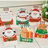 Creative Christmas 2027 Desk Calendar Cartoon Portable Schedule Planner Coil Binding Daily Planner Desktop Decoration