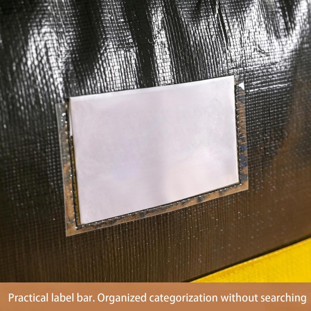 Waterproof Woven Bag Transfer Storage Wear-resistant Bag Large Capacity Foldable Moving Bag Thickened Eco-friendly Luggage Bag