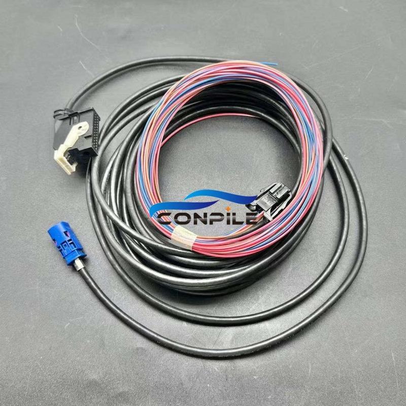 RCD510 RNS510 RNS315 for JETTA MK6 RGB Rear View Reversing Camera Harness Cable Wire