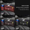 Car Seat Crack Filling Storage Box Auto Water Cup Phone Holder For Alfa Romeo 156 159 147 4C 8C 166 Giulia Giulietta Mito