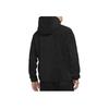 Nike Sportswear Style Essentials+ Logo Embroidered Velour Hooded Jacket Men Jackets Black DD4883-010