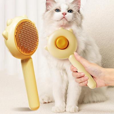1 Stück Katzenbürste Haustierpflegebürste für Katzen Entfernt Haare Haustier Katze Haarentferner Haustiere Haarentfernungskamm Welpe Kätzchen Pflegezubehör