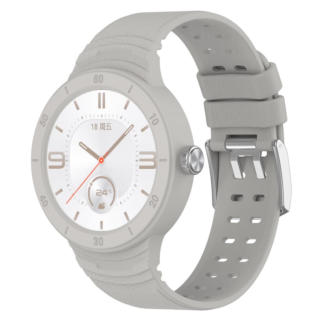 Heroland Silicone Strap For Huawei Watch GT Cyber Smart Watch Watchband+Protective Shell Replacement Bracelet Cover Accessories