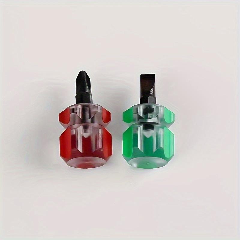 Ultra Short Cross Screw,mini Dual Use Screwdriver,mudguard,suitable for Crosshead and Flat Heads,The Design Has An Anti-s