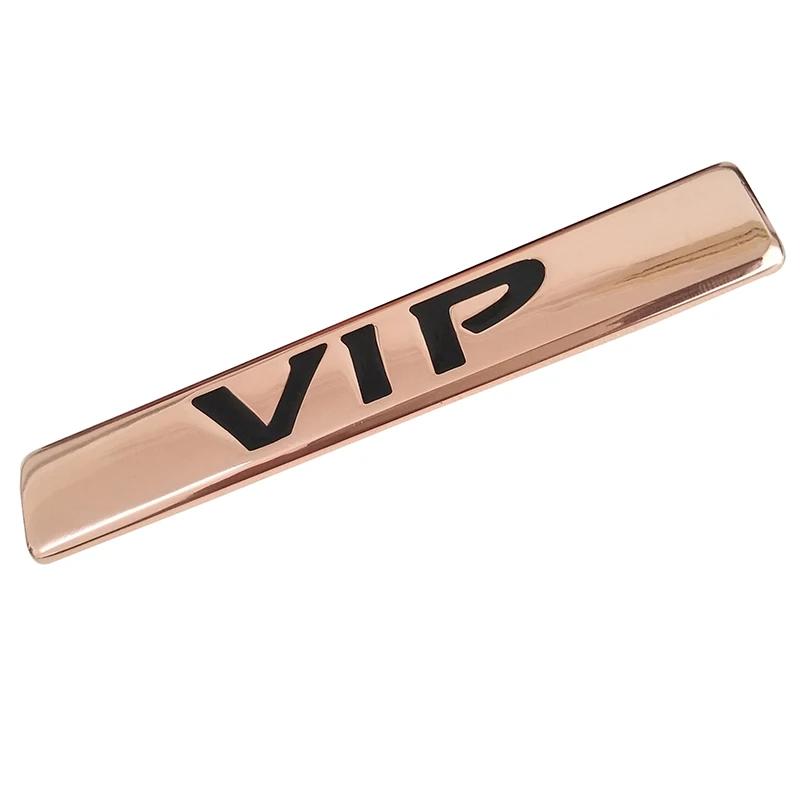 Motorcycle Metal VIP Emblem Badge Decal Car Sticker for Teana Peugeot Bmw Ford Focus KIA MAZDA TOYOTA HONDA Car Side Decoration