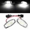 Paar LED-Kennzeichenleuchten Weißes Licht 34100S0A013 Passend für Honda Civic/Pilot/Accord/Odyssey