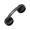 Without Drilling Black Glass Door Handle Easy Installation Sturdy ABS Materials Designs for Home Office and Shop