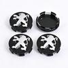 4Pcs Original Car Wheel Center Hub Cap Cover For Peugeot 408 4008 308 3008 Rifter 5008 508 2008 208 301 RCZ 407 108 608 107 206