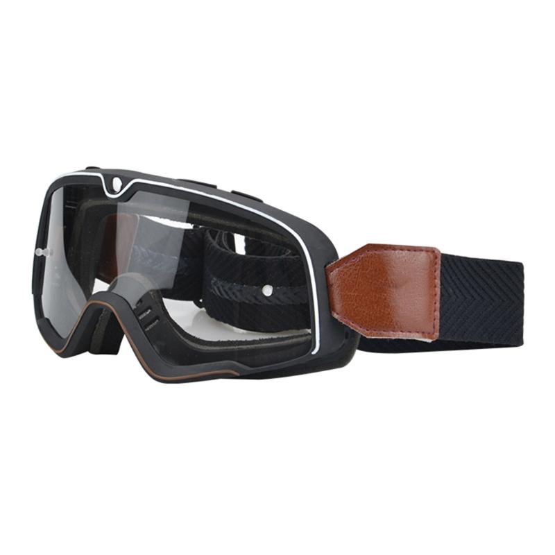Motorbike Goggles Adult Motorcycle Biker Glasses for the Men Women Motorbike Helmet Sunglasses Vintage for Outdoor Glasses