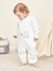 Thickened Pure Cotton Baby Romper - Newborn Full Body Warm Crawling Suit for Autumn/Winter