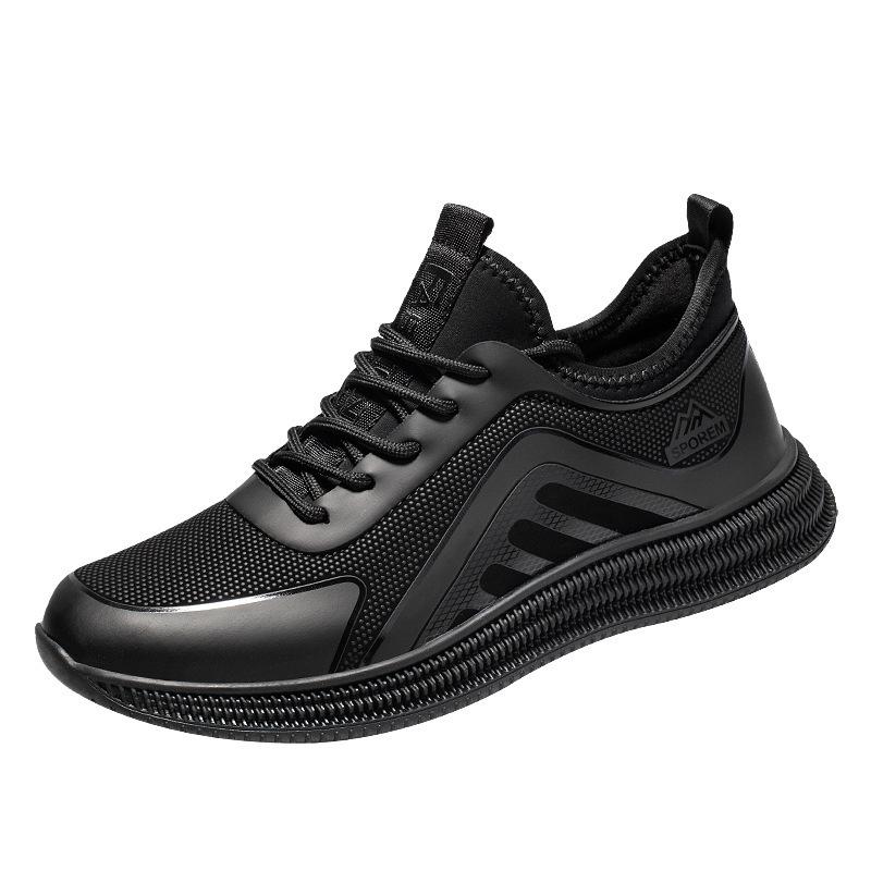 Men's Shoes Men's Casual Versatile Running Sneakers Flying Weaving Mesh Breathable Shoes Men's Versatile Lightweight Shoes