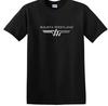 AgustaWestland Retro Logo Tee Shirt Aircraft Manufacturer Aviation Black T-Shirt