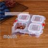 Multi-Compartment Food Sample Storage Box