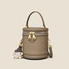Bag women's new summer bucket bag women's bag cylindrical small bag high-end portable messenger bag