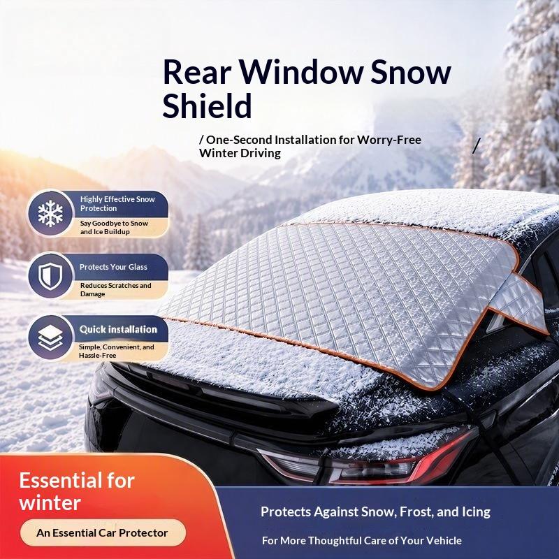 Auto-Windschutzscheiben-Schneedecke Winter Wasserdicht Windschutzscheiben-Schneeschild Sonnenschutz Abdeckung Universal für SUV/Limousine