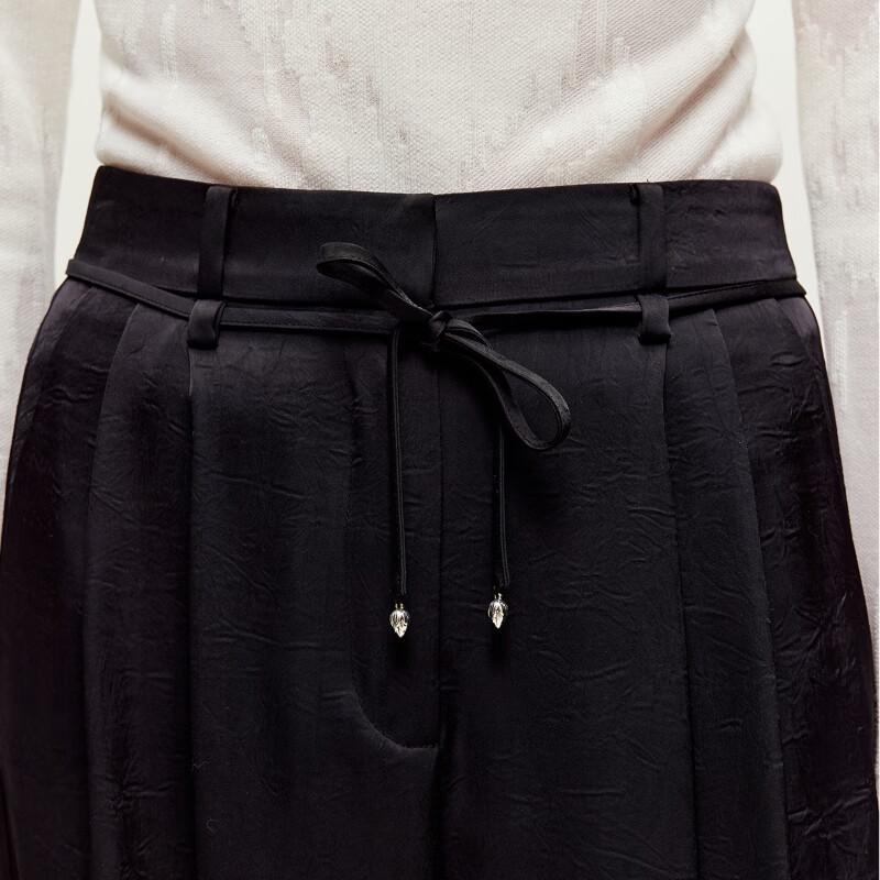 VEROMODA Women's High-Waist Pleated Casual Pants