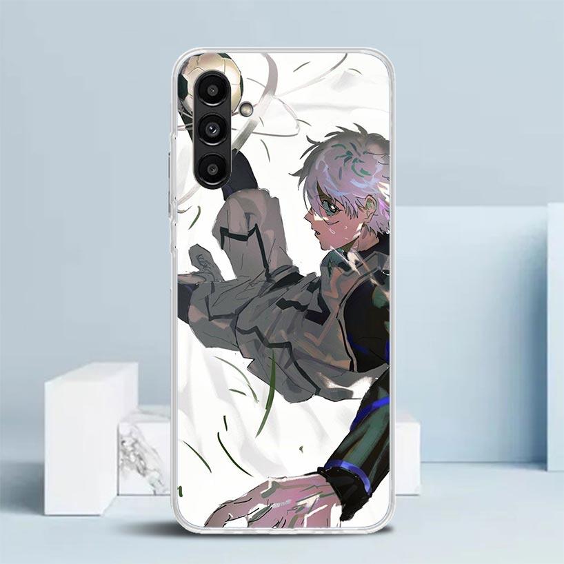 Blue Lock Nagi Seishiro Cover for Samsung Galaxy A17 A37 A57 A16 A26 A36 A56 A15 A14 A55 Phone Case A13 A53 A25 A35 A24 A34 A23