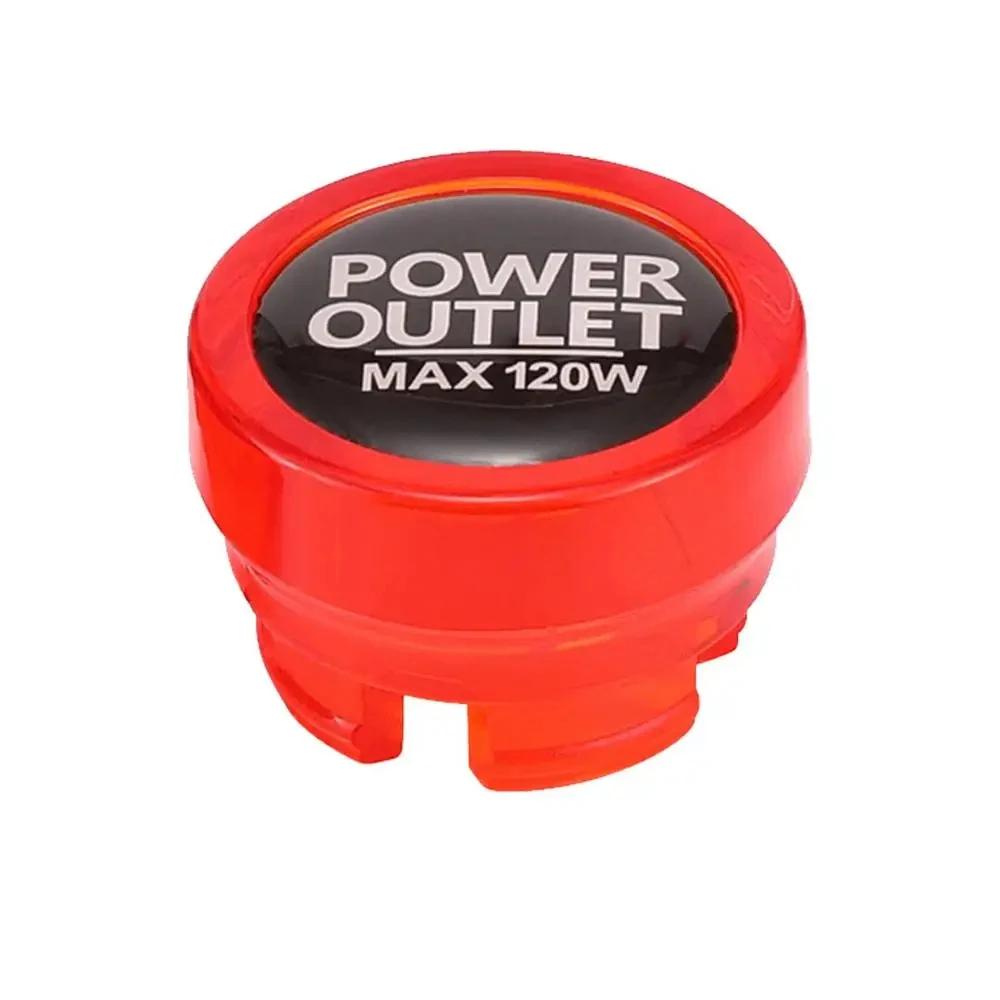 Car Cigarette Lighter Dust Plug Safety Protection Cover Socket Jack Head Anti-electrocution Decoration Car Universal Accessories