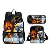 Zaino Droni Assassini Astuccio Borsa a Spalla Set da 3 Pezzi Versatile Grande Capacità Ragazzo e Ragazza Scuola Compleanno Miglior Regalo